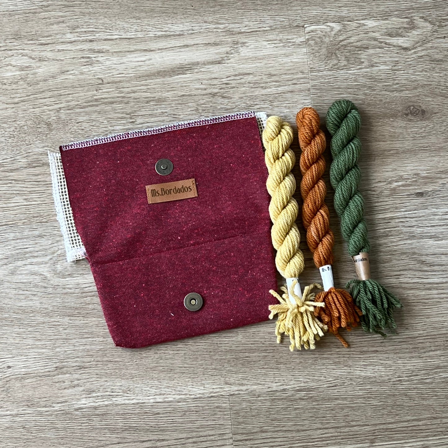 Portalentes rojo Lanas tierra