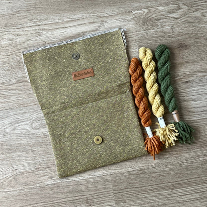 Bolsito amarillo Lanas tierra