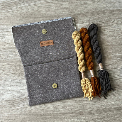 Bolsito beige Lanas corteza