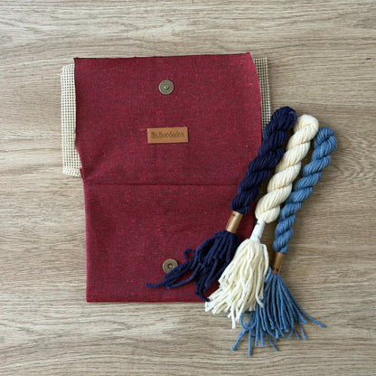 Bolsito rojo Lanas mar