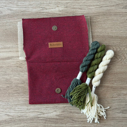 Bolsito rojo Lanas selva