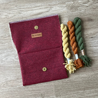 Bolsito rojo Lanas tierra