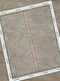 Cañamazo diseño zig zag