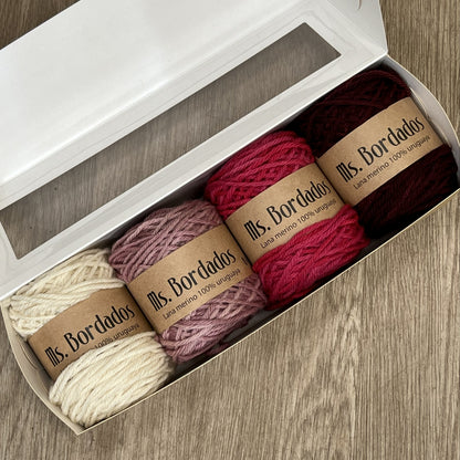 Combinación cálida lanas merino