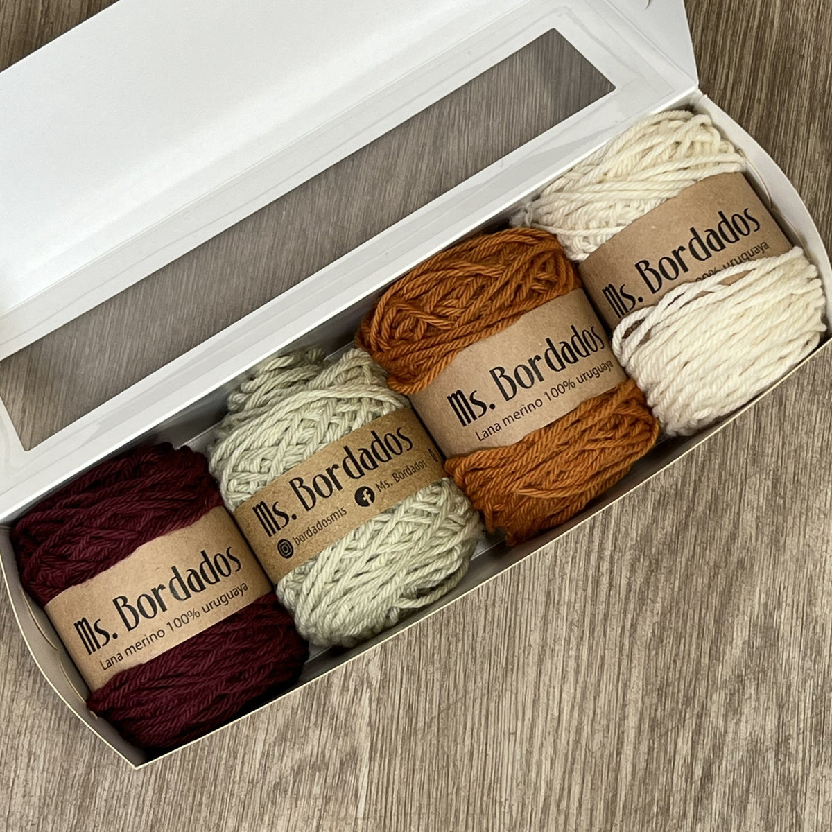 Combinación tierra lanas merino