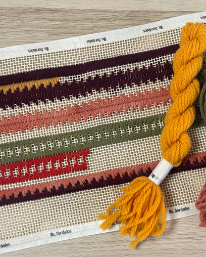 Masterclass de Bargello Creá tus propios patrones | Ms. Bordados