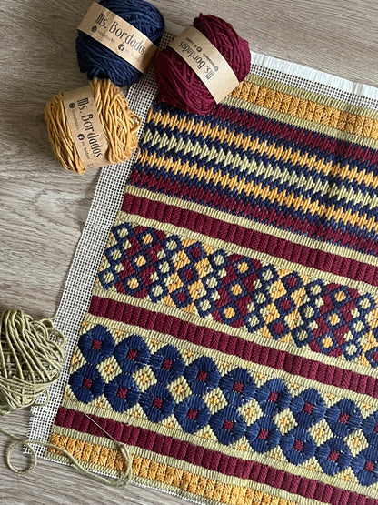 Curso Online "Explorá el Arte de Cañamazo" con Kit