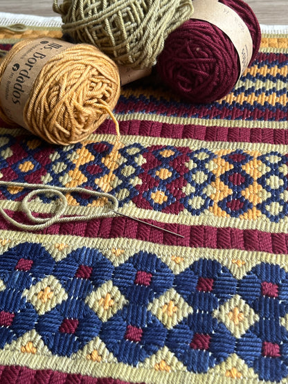 Curso Online "Explorá el Arte de Cañamazo" con Kit