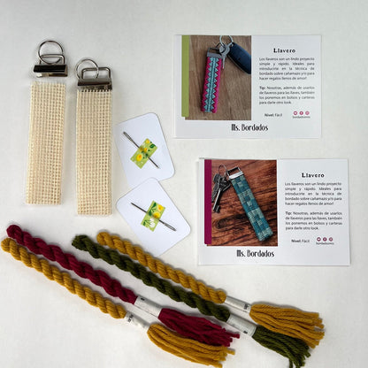 Kit de Llaveros piramides y cubo