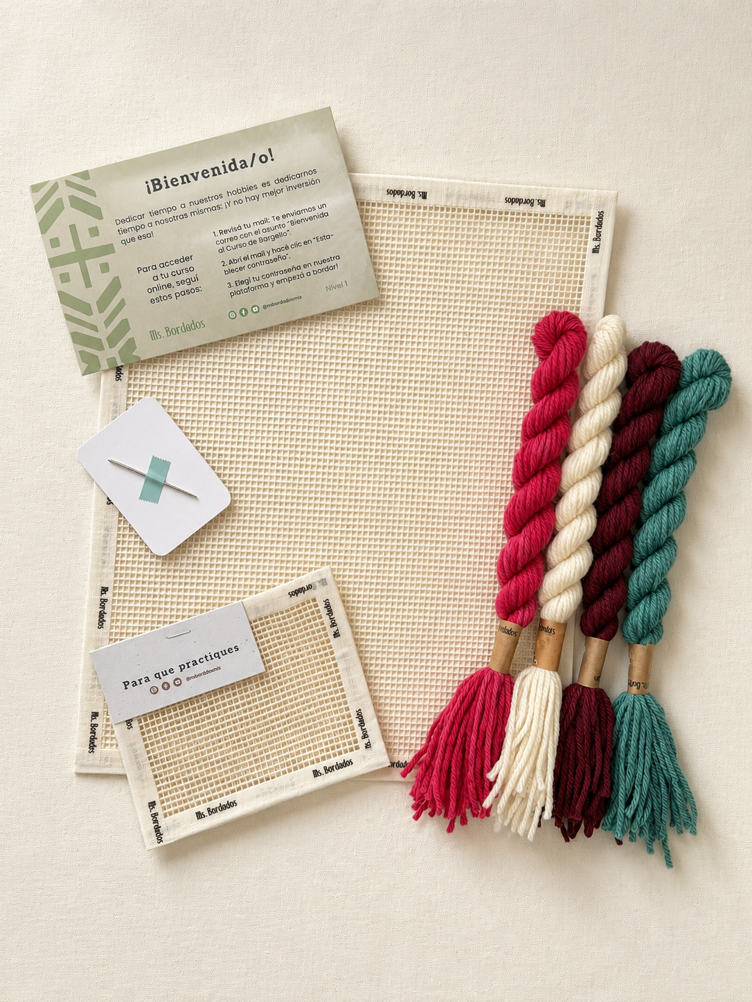 Curso Online "Bargello desde Cero" - Nivel 1