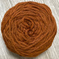Ovillo de lana merino uruguaya color canela