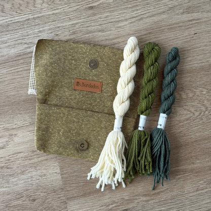 Portalentes amarillo Lanas selva