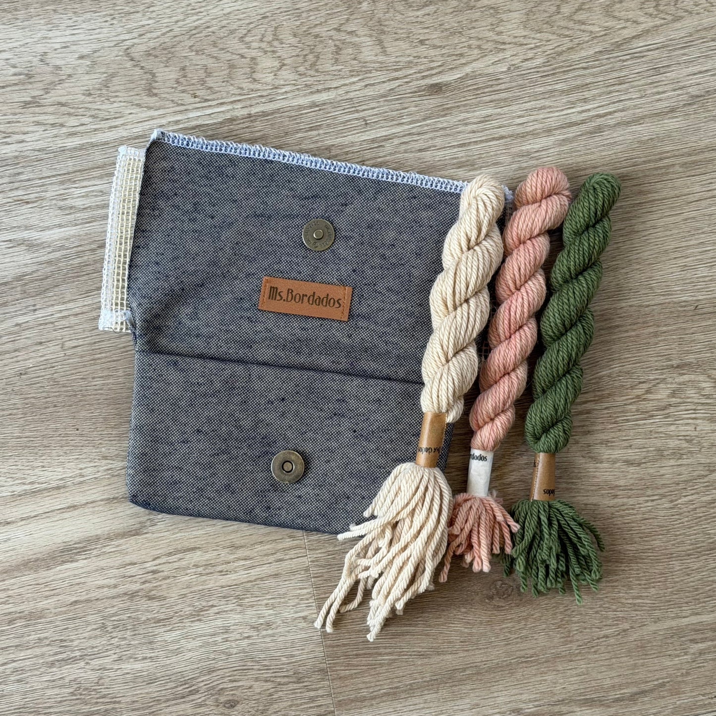 Portalentes azul Lanas pastel