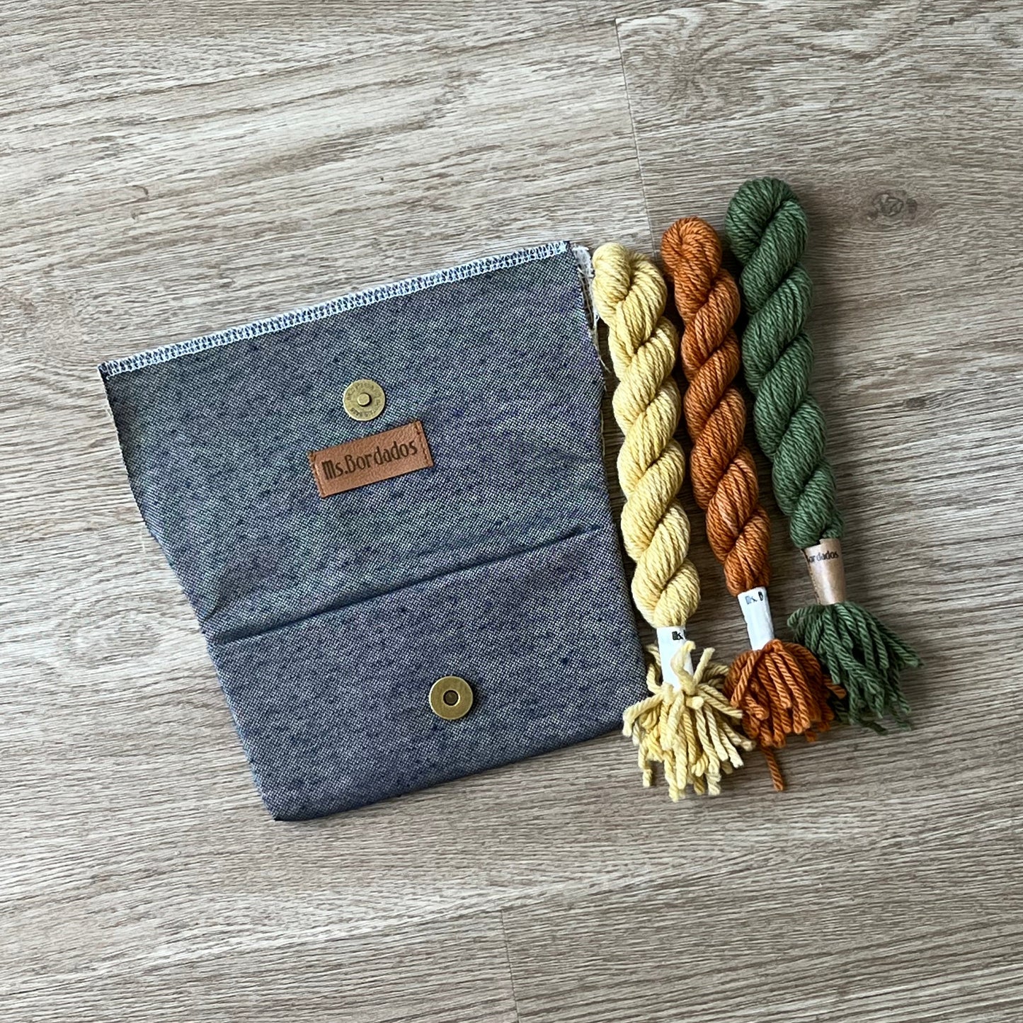 Portalentes azul Lanas tierra