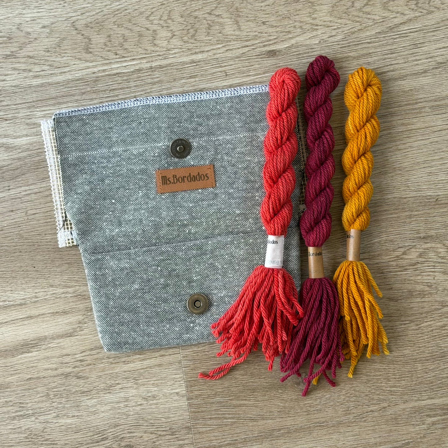 Portalentes gris Lanas otoñal