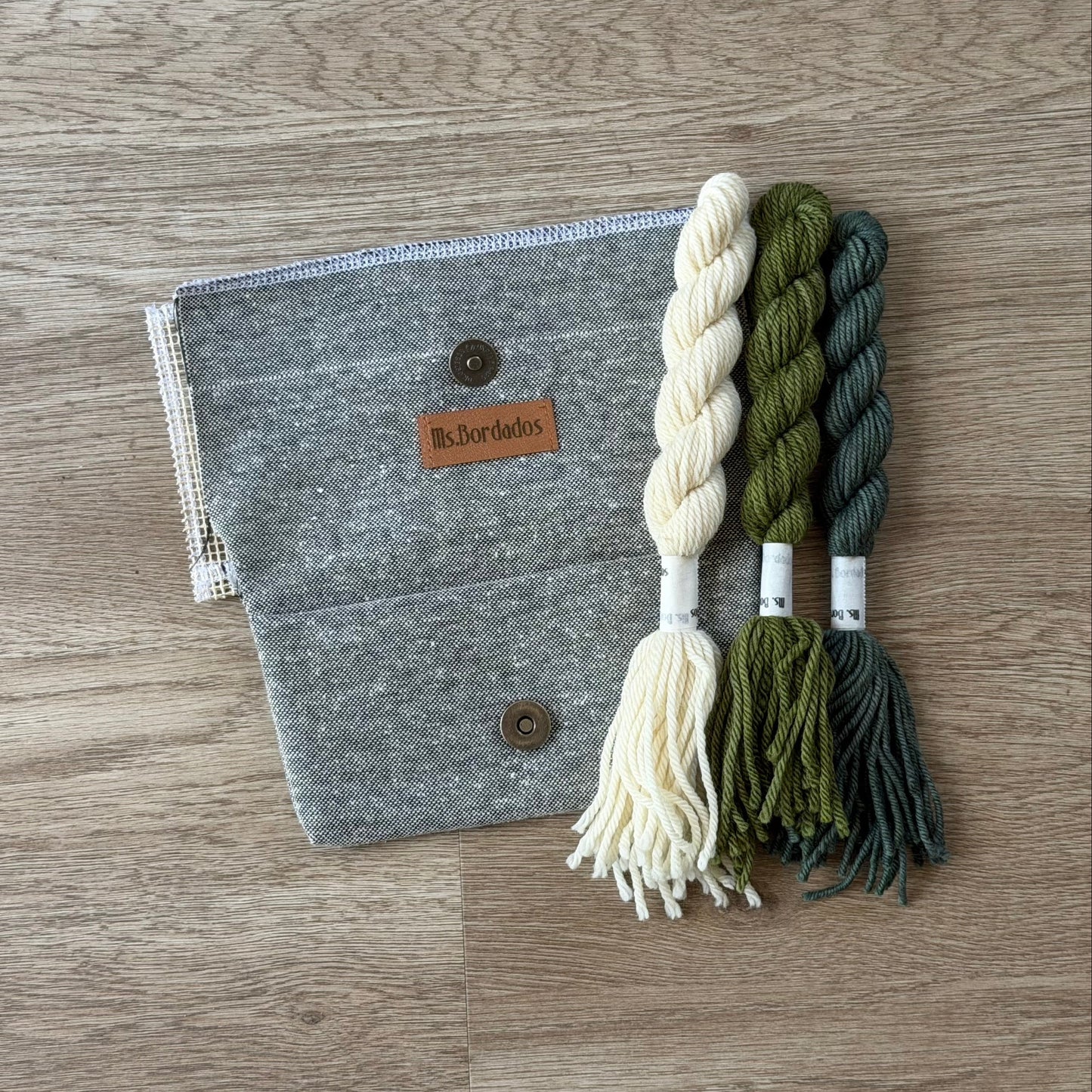 Portalentes gris Lanas selva