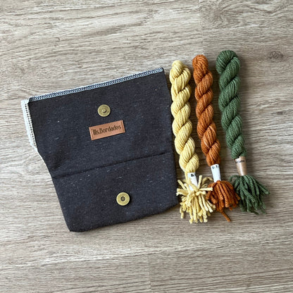 Portalentes marrón Lanas tierra