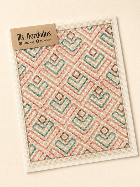 Canamazo Dibujado Aveiro Para Bordar Ms Bordados 2