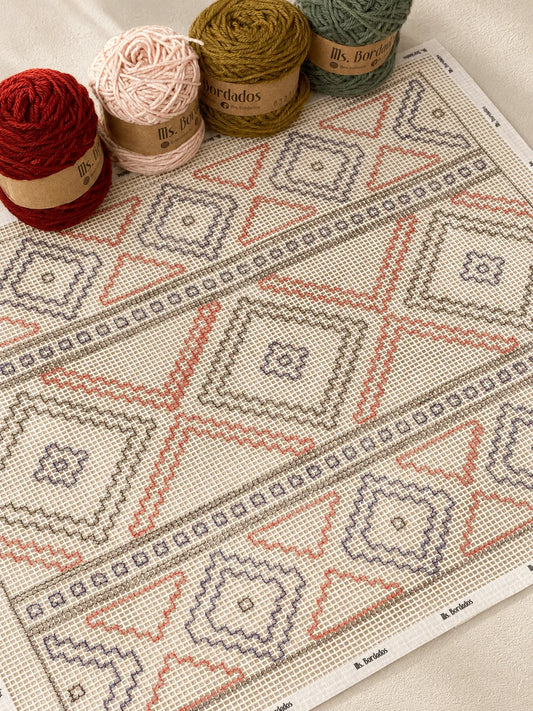 Canamazo Dibujado Chepen Para Bordar Ms Bordados