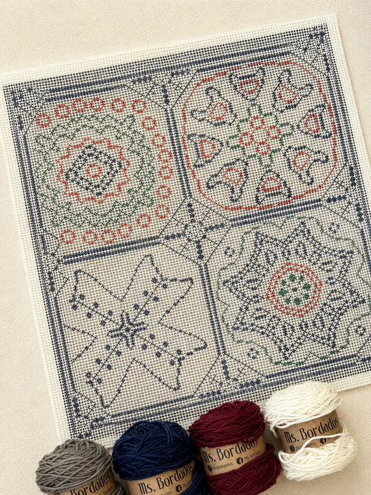 Canamazo Dibujado Estambul Para Bordar Ms Bordados