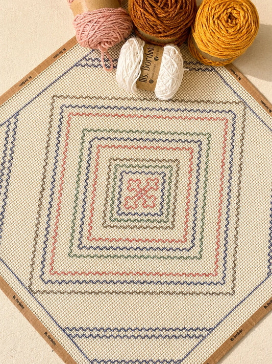 Canamazo Dibujado Jerusalen Para Bordar Ms Bordados