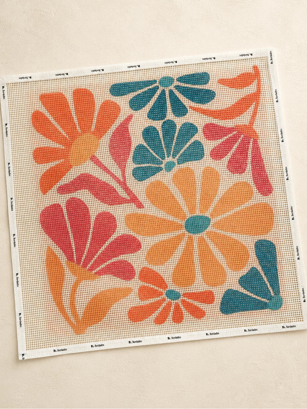 Canamazo Dibujado Tulum Para Bordar Ms Bordados