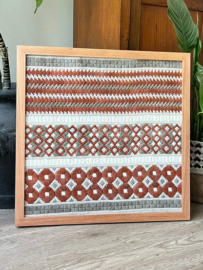 Curso Online "Explorá el Arte de Cañamazo" con Kit