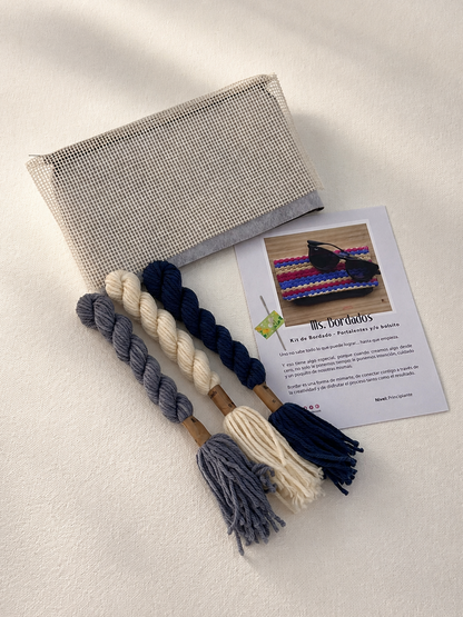 Kit de Bolsito en Cañamazo – Barcelona Mar