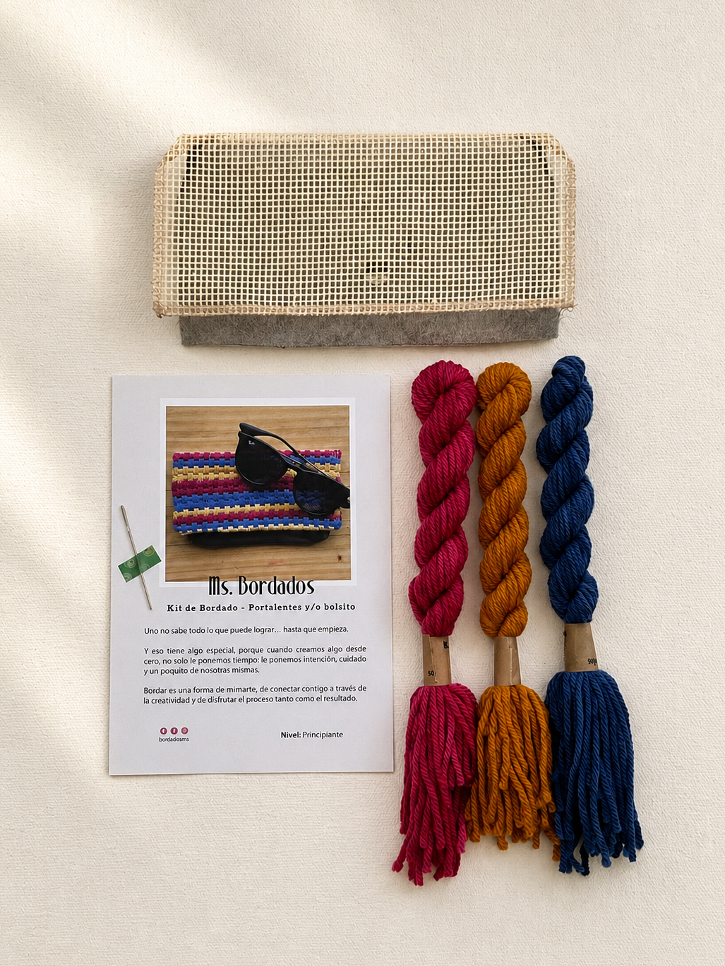 Kit de Portalentes en Cañamazo - Barcelona Verano