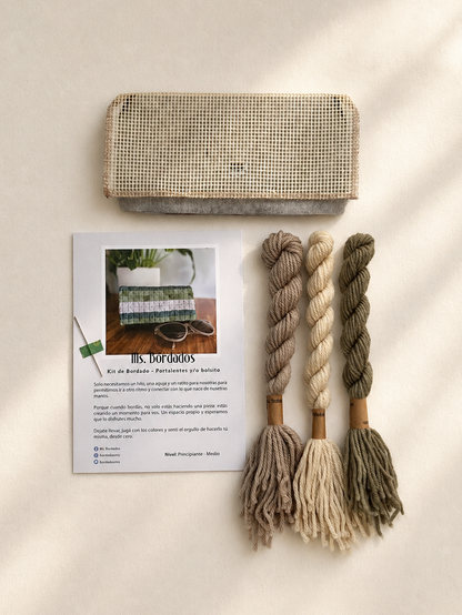 Kit de Portalentes en Cañamazo - Cleo