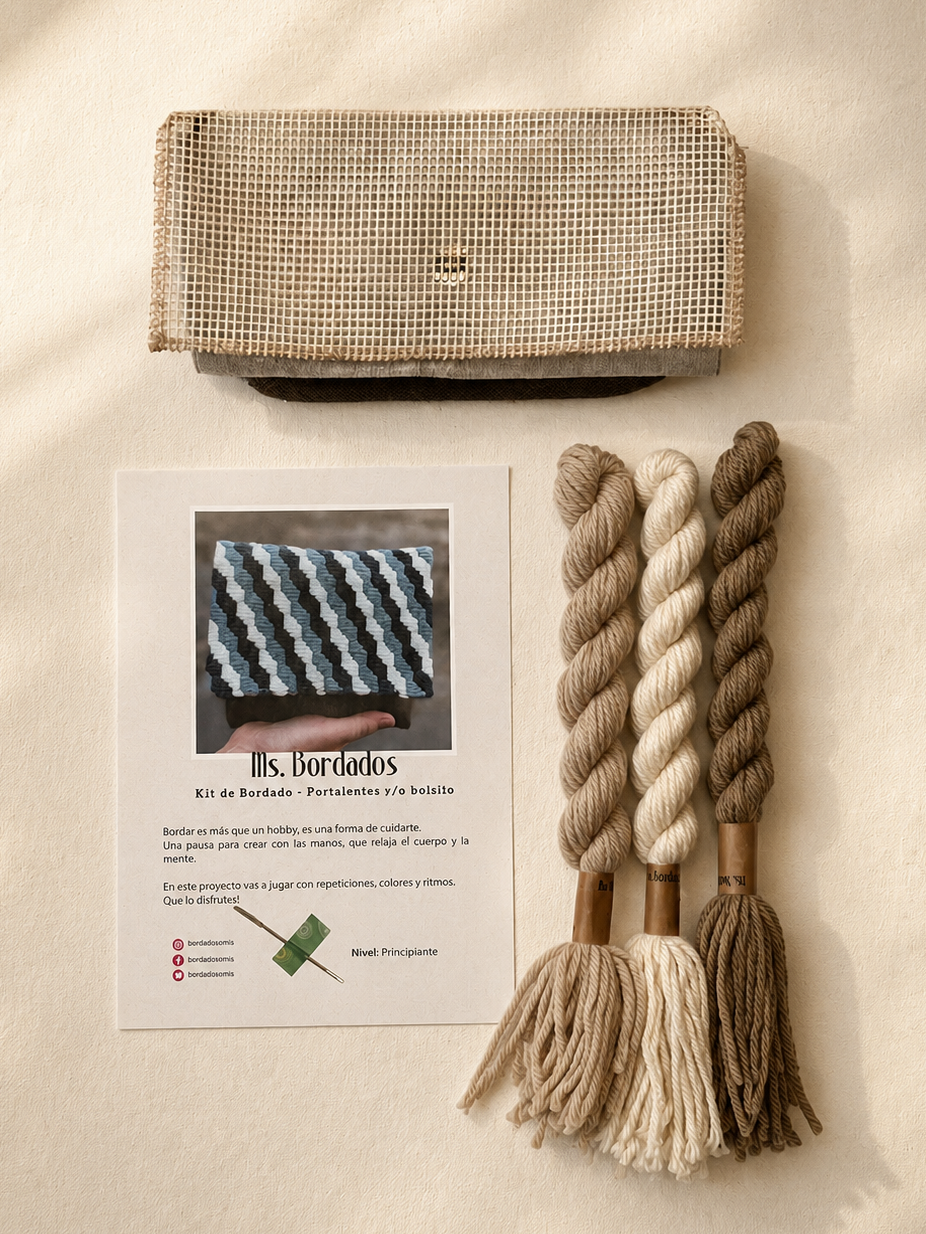 Kit de Portalentes en Cañamazo - Pez Arena