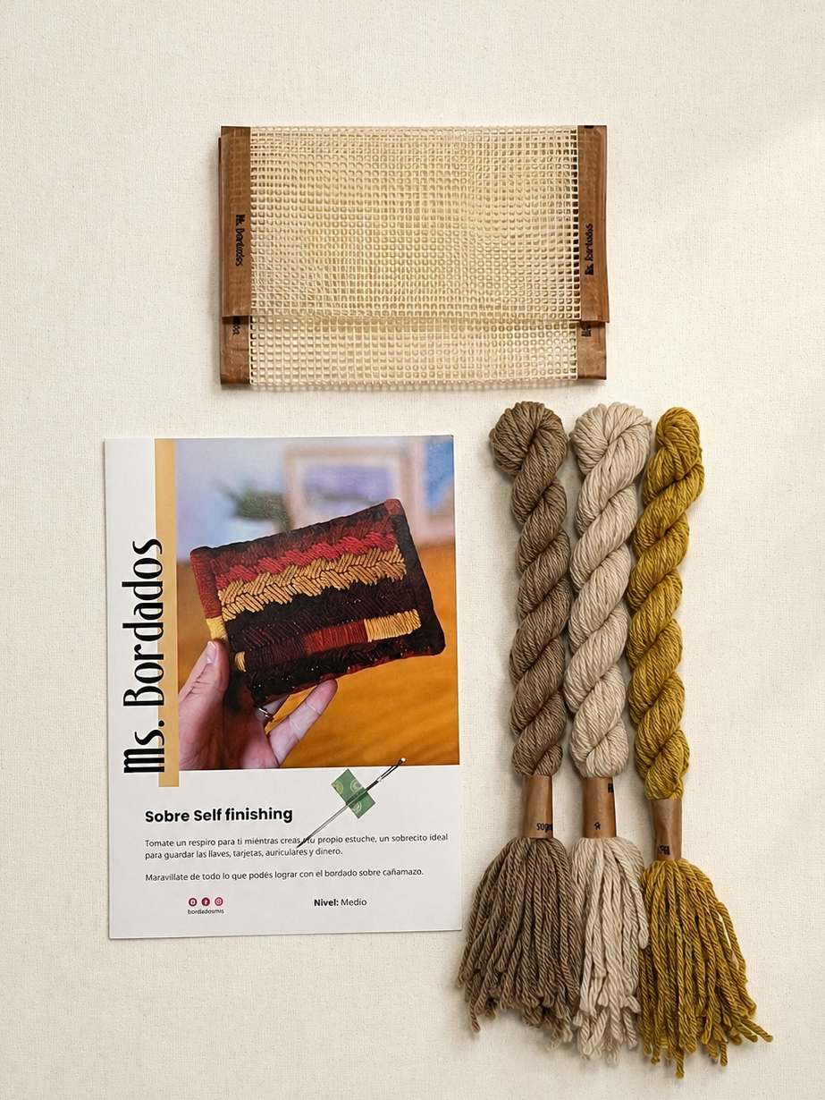 Kit de Bordado en Cañamazo – Sobre LYC Arena